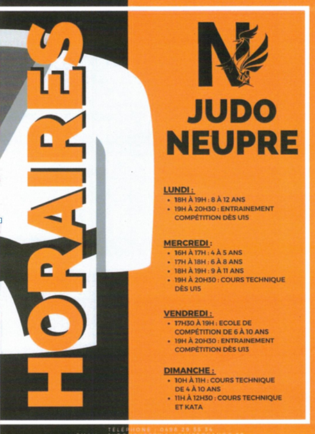 Judo Neupré Wallonie
